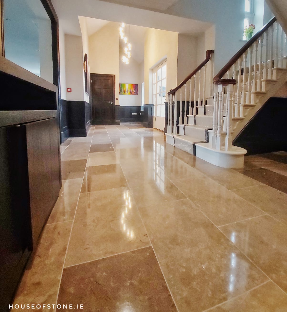 Grey Limestone Floor - Kildare