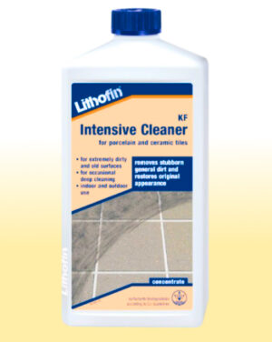 Lithofin KF Intensive Cleaner Concentrate: basic cleaner for ceramic and porcelain tiles