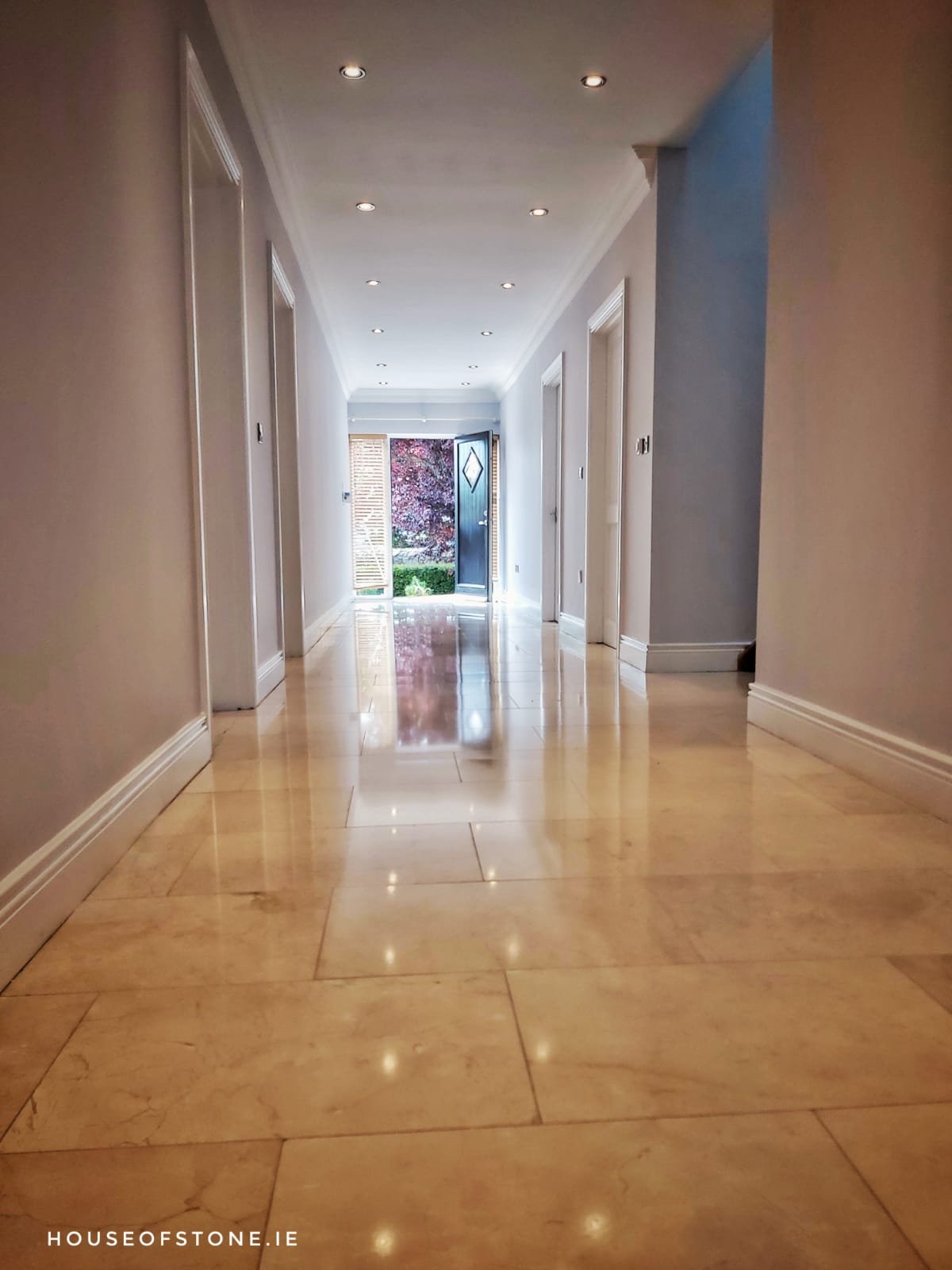 CREMA MARFIL MARBLE FLOOR KILLINEY, CO.DUBLIN