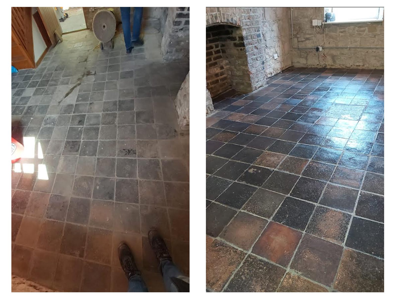 QUARRY TILE FLOOR - Co. WICKLOW